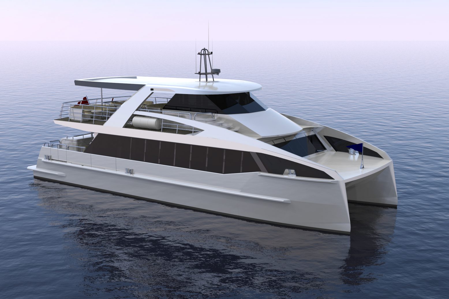 luxury passenger ferry concept render 2018