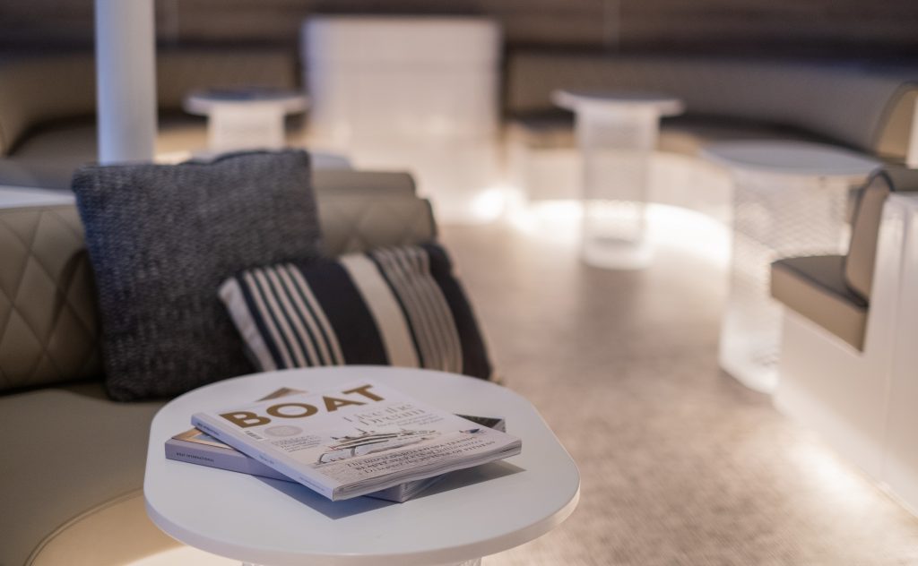 luxury ferry interior