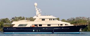 superyacht side view