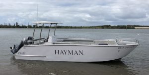 passenger transfer vessel travelling along brisbane river