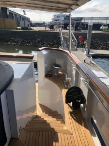 superyacht refit swim platform extension