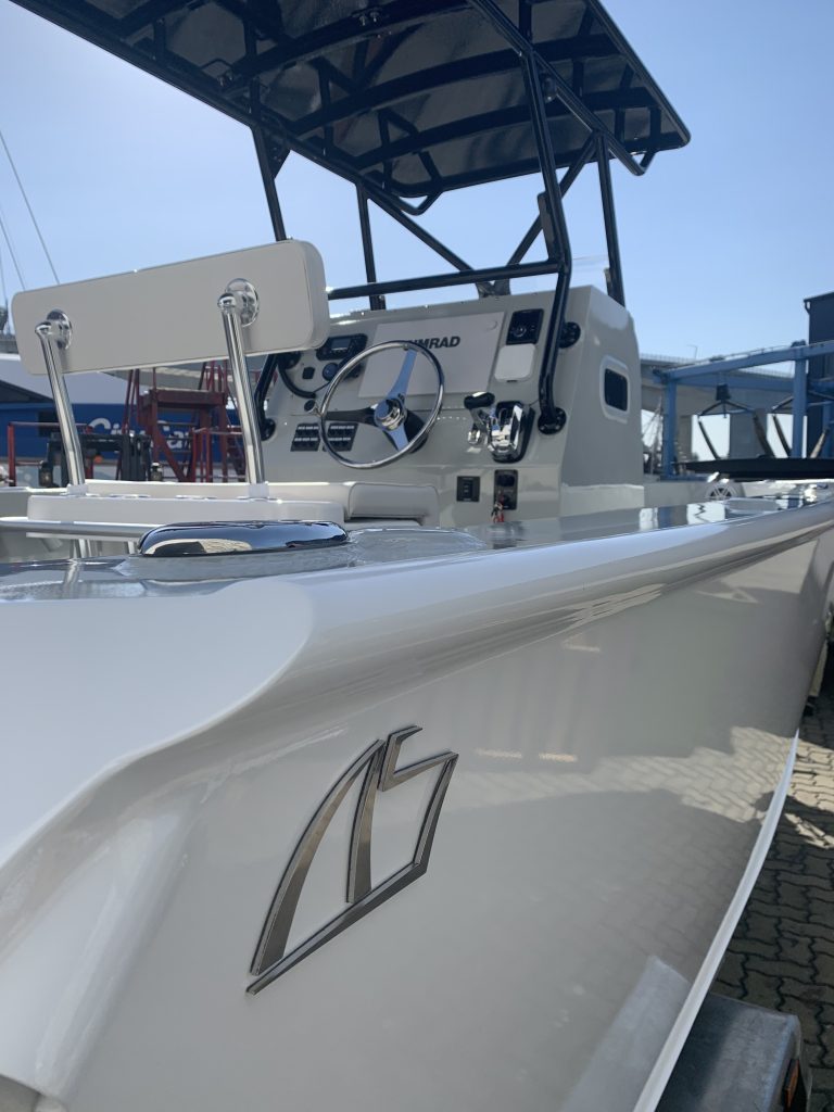 custom plate boat high quality paint finish